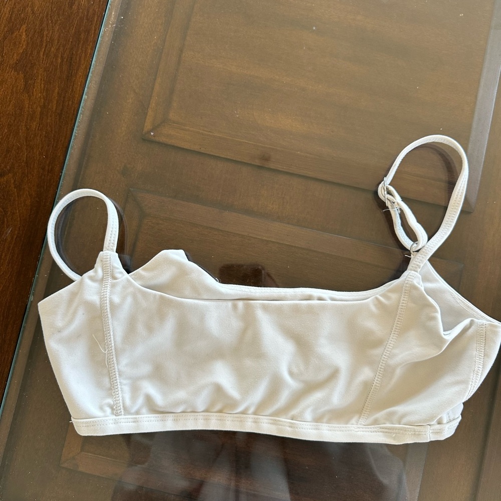 WeWoreWhat cami strap sports bra